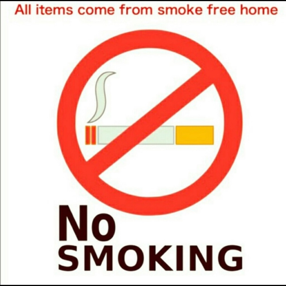Rest assured! My home is 100% smoke free 😎